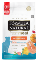 FORMULA NATURAL FRESH MEAT GATO - CASTRADO SALMÓN
