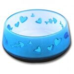 PLATO MELAMINA FONDO ANTIDESLIZANTE AZUL GATO