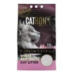 Arena Sanitaria Aglomerante CATRON 4.35Kg Aroma talco de bebe