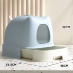 BAÑO PARA GATO CON OREJITAS Y PALA