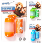 PAWISE - DISPENSADOR DE BOLSAS CON ROLLO