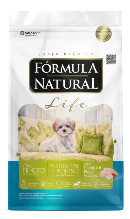 FORMULA NATURAL LIFE CACHORROS RAZAS PEQUEÑAS 7 Kg