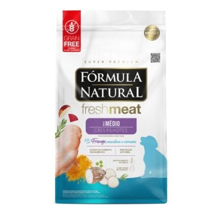 FORMULA NATURAL FRESH MEAT CACHORRO - RAZA MEDIANA