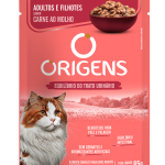 Comida húmeda Origens Gatos adultos y cachorros Sabor carne en salsa 85 g