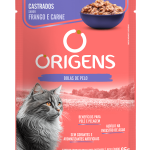 Comida húmeda Origens Gatos adultos castrados Sabor pollo y carne 85 g