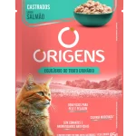Comida húmeda Origens Gatos adultos castrados Sabor salmón 85 g