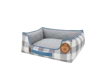 Cama Sofa a cuadros Elite - Talle L (70x60x19 cm)