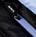 Campera impermeable MPets Gentle dog Winter jacket Negro y azul - Imagen 6