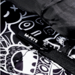 Campera impermeable MPets Gentle dog Winter jacket Blanco y negro - Imagen 6