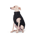 Campera impermeable MPets Gentle dog Winter jacket Negro y azul