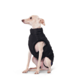 Campera impermeable MPets Gentle dog Winter jacket Negro y azul