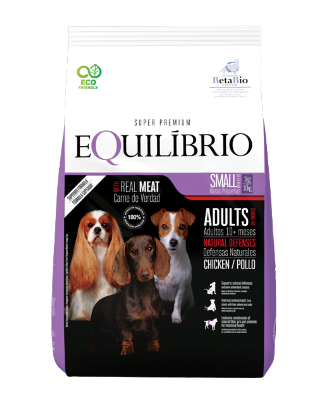 eqasb1,5kgweb Equilibrio Perro adulto razas pequeñas 1,5kg - Imagen 1