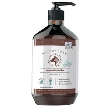 SHAMPOO NATUR'LUXE - Meliá aceite de neem y Bai bu 500ml